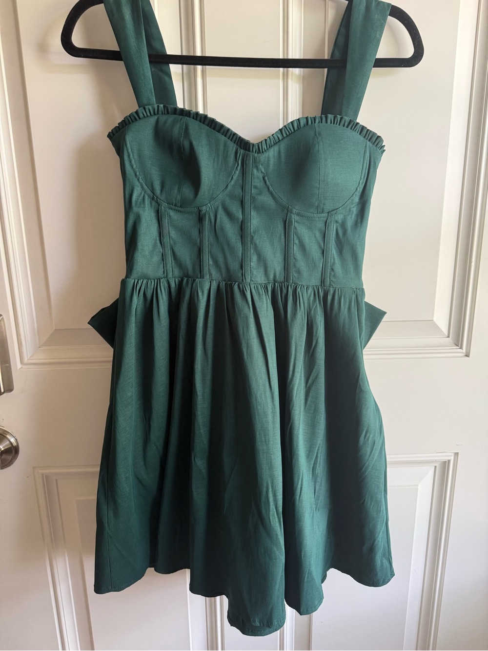 Altar'd State Emerald Green Mini Dress